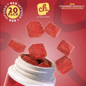Chew RSO Strawberry Hibiscus 1:1 Gummies I 01113