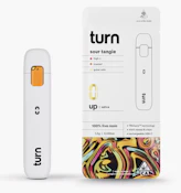 1g TURN Live Resin All-In-One Vape - Sour Tangie 80%