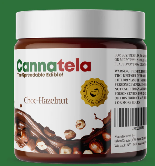 Cannatela - Cannatela - 1:1:1 100MG Hazelnut Cacao Spread Main Image