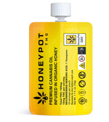 HoneyPot THC - HoneyPot Day - 100MG Organic Honey Main Image