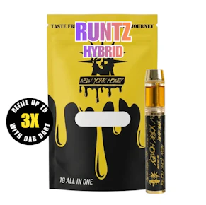 NY Honey | Vape Pens | AIO | Distillate - Runtz | 1g
