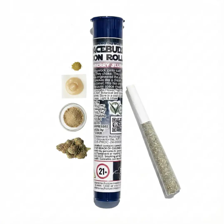 SPACEBUDS - Space Buds | Pre-roll | Moon Rolls - Strawberry Slushie | 1.5g Main Image