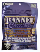 Banned | Chocolate Covered Sandwich Cookies 3pk | 200mg