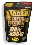 Banned | White Cheddar Potcorn | 200mg