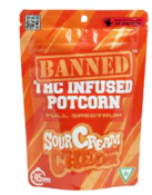 Banned | Sour Cream and Cheddar Potcorn | 200mg