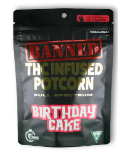 BANNED - Banned | Birthday Cake Potcorn | 200mg Main Image