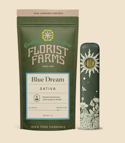 Florist Farms | Vape Pens | AIO | Blue Dream | 1g 