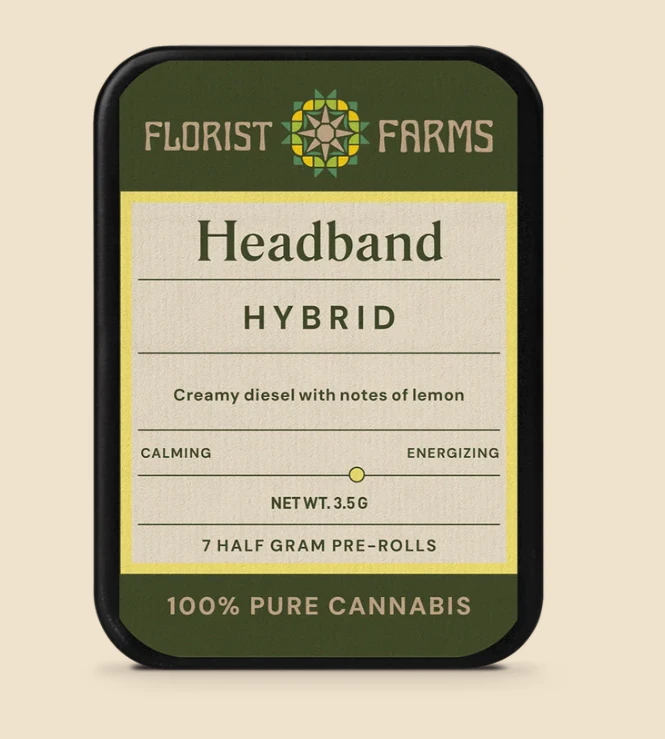 Florist Farms - Florist Farms | Pre-roll | Headband | 7pk | 3.5g Main Image