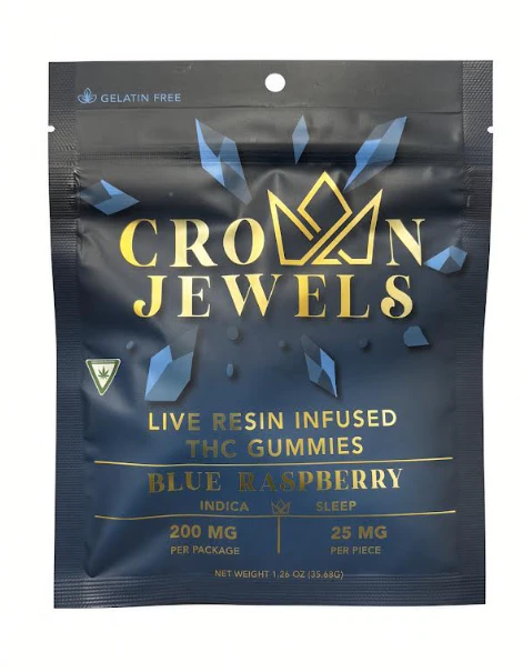 Gold Crown - Gold Crown | Crown Jewels | Blue Raspberry 200mg Main Image