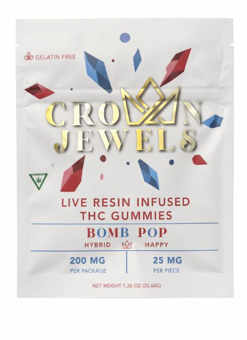 Gold Crown - Gold Crown | Crown Jewels | Bomb Pop 200mg Main Image