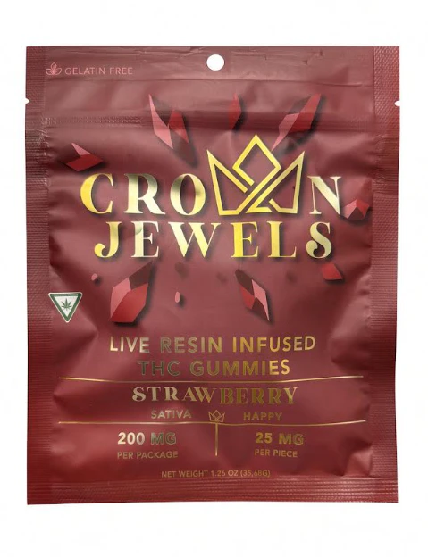 Gold Crown - Gold Crown | Crown Jewels | Strawberry 200mg Main Image