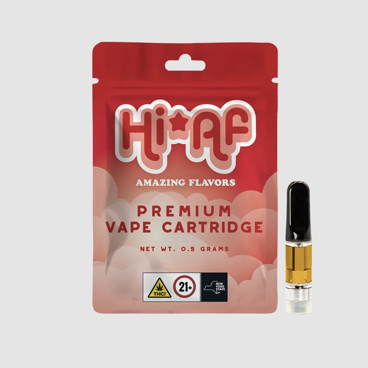Hi*AF - Hi*AF | Strawberry Milkshake | Vape Cartridge | 1g Main Image