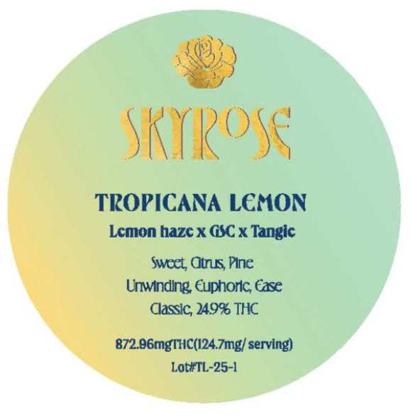 Skyrose - Tropicana Lemon - 3.5G Flower Main Image