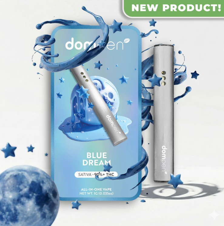 Dom Pen - Dompen | Vape | Classic | Blue Dream | 1G | AIO | Main Image