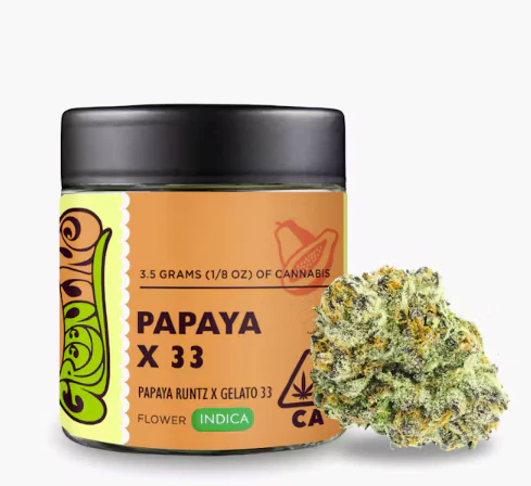 Greenline - [Greenline] Indoor Flower - 3.5g - Papaya x 33 (I) Main Image