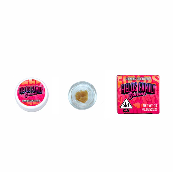 Fields Family Farmz - FIELDS FAMILY FARMZ 1G SUGAR LEMON CHERRY BUBBLEGUM (H) Main Image