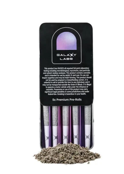Galaxy Labs - Lemon Batter 5pk Pre Rolls - 2.5g Main Image