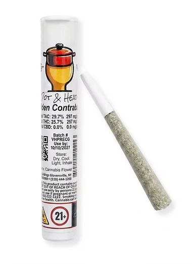 Pot & Head - Pot & Head | Pre-roll | Golden Contraband | 1g Main Image