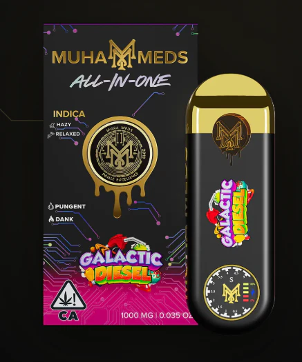 Muha Meds - LJA/ MuhaMeds - Disposable - 2g - Galactic Diesel Main Image