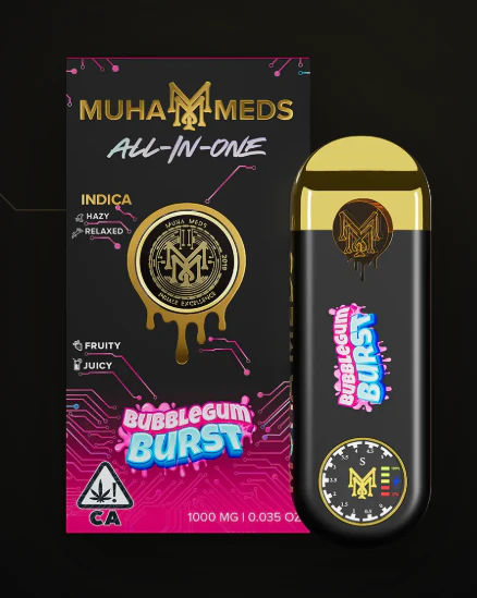 Muha Meds - LJA/ Muhameds Disp 2g Bubble Gum Burst Main Image
