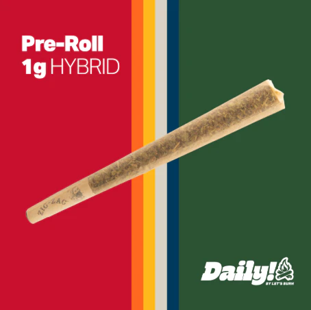 Let's Burn - Daily! Sweater Weather 1g Pre-roll 0154 Main Image