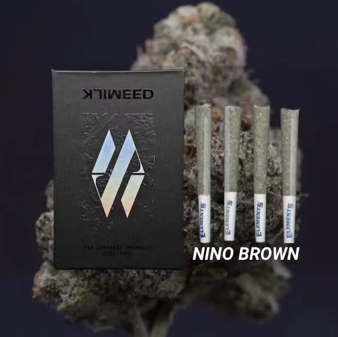 Milkweed - Milkweed | Nino Brown | Pre-Roll 4 Pack | 3g Main Image