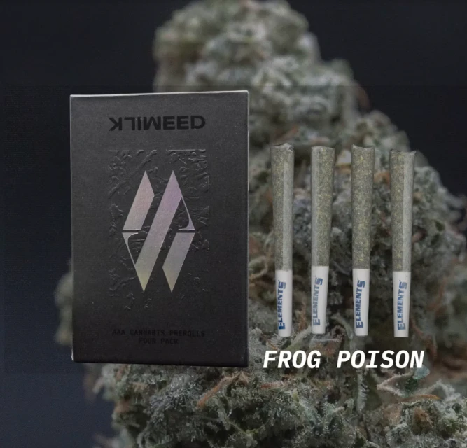 Milkweed - Milkweed | Frog Posion | Pre-Roll 4 Pack | 3g Main Image