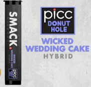 PiCC | SMACK | Infused Preroll | Wicked Wedding Cake | 1g | Hybrid