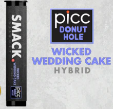 PiCC - PiCC | SMACK | Infused Preroll | Wicked Wedding Cake | 1g | Hybrid Main Image