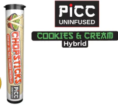 PiCC - PiCC | Chopsticks | UnInfused Preroll | Cookies n Cream | 1g | Hybrid Main Image