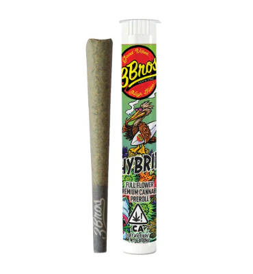 3Bros - 3 Bros Preroll 1g Silver Surfer Main Image