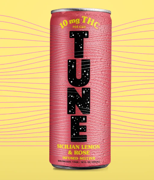 Tune - Sicilian Lemon & Rose 10mg Seltzer | Tune Main Image