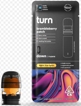 turn - TURN | BRAMBLEBERRY PATCH LIVE RESIN - POD | CARTRIDGE | 1G Main Image