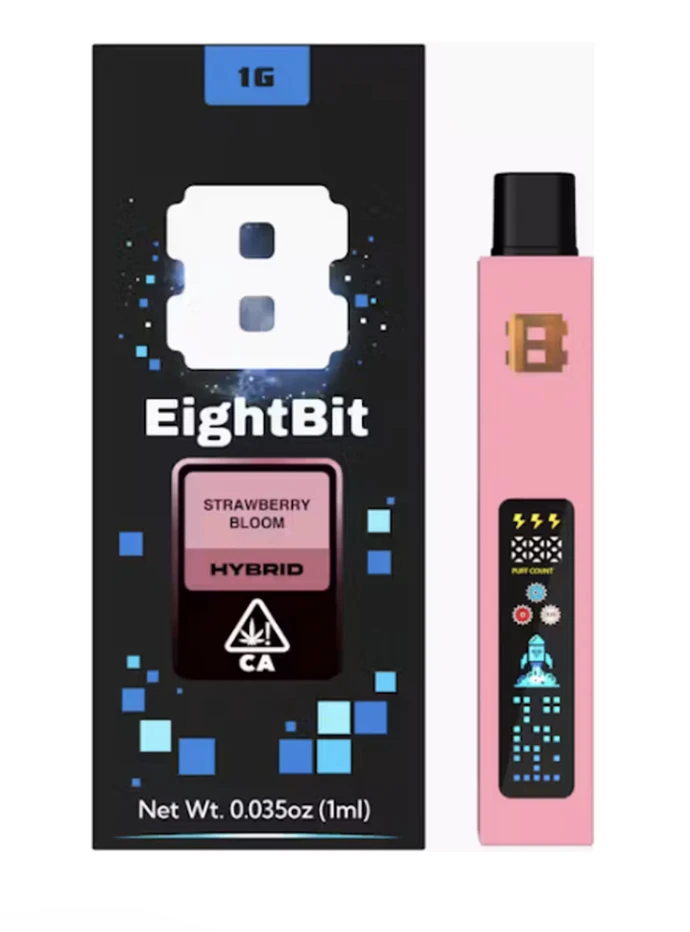 EIGHTBIT - 1g EightBit AIO Live Rosin Infused - Strawberry Bloom 78% Main Image