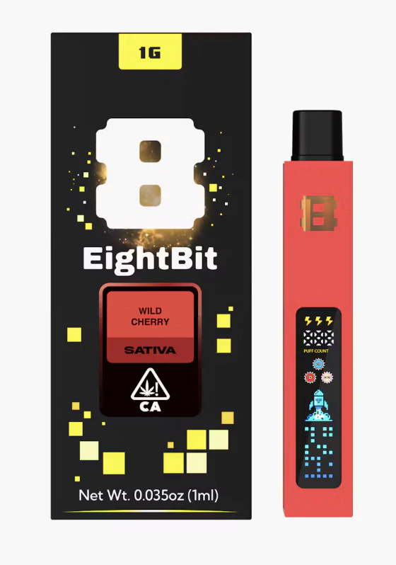 EIGHTBIT - 1g EightBit AIO Live Rosin Infused - Wild Cherry 77% Main Image