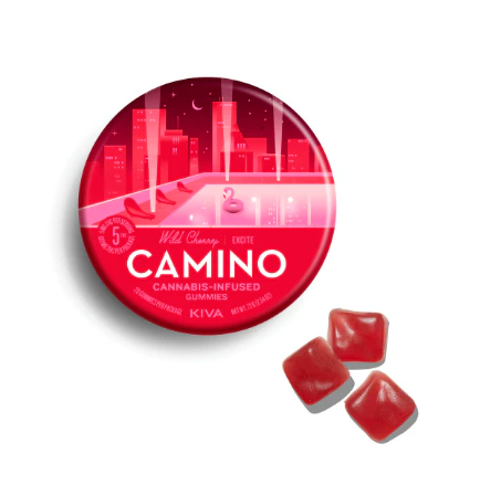 Camino - Camino - Wild Cherry - 1:1:1 THC:CBC:CBG Gummies (20ct) Main Image