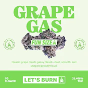 Let's Burn Grape Gas 7g Fun Size Budz 0059