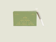 A Golden State - Preroll - Garlic Blossom - 1.5g - 5 Pack