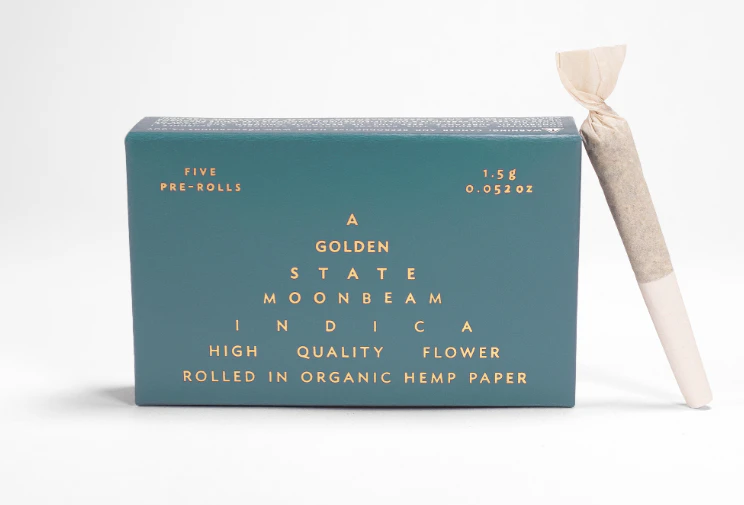A Golden State - A Golden State - Preroll - Moonbeam - 1.5g - 5 Pack Main Image