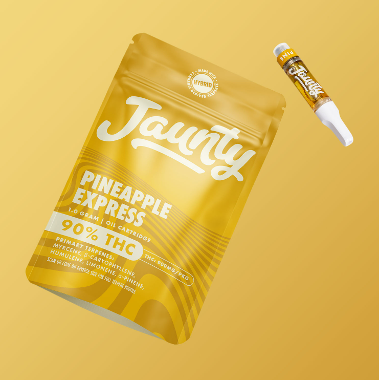 Jaunty | Vape Pens | Carts | Distillate | Pineapple Express | 1g