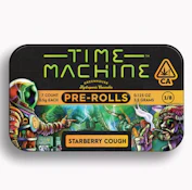 TIME MACHINE 7PK Starberry Cough Preroll Pack