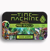 TIME MACHINE 7PK Kush Mints Preroll Pack
