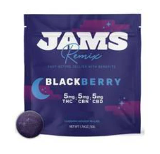 JAMS - JAMS Remix Fast Acting Ratio Jellies Blackberry (I) 01798 Main Image