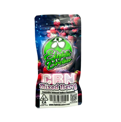 Eighth Brother - (Mix & Match 3 FOR $25) CBN Mixed Berry 10 pack 100mg (Eight Brother) Main Image
