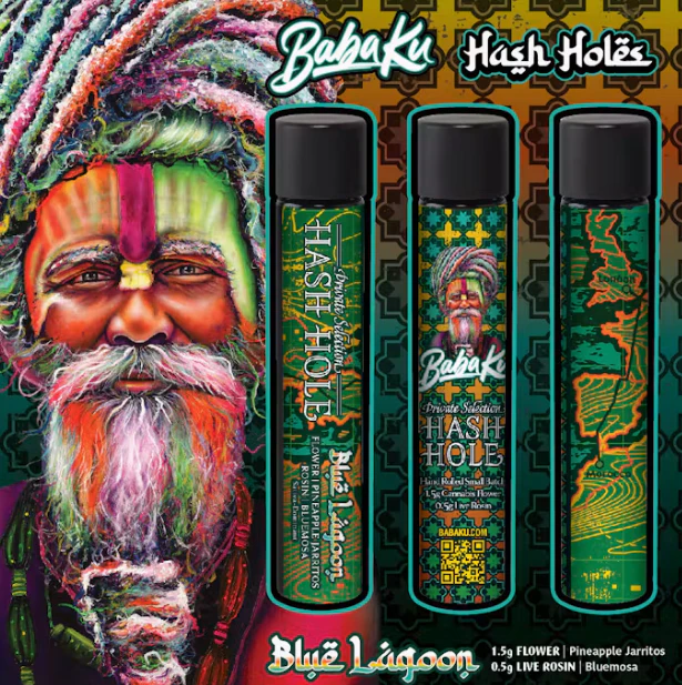 Baba Ku - Baba Ku - Hash Hole - Blue Lagoon - 2g Main Image