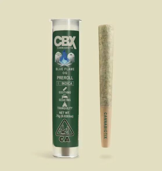 CBX: Cannabiotix - CBX - Preroll - Blue Flame OG - .75g Main Image