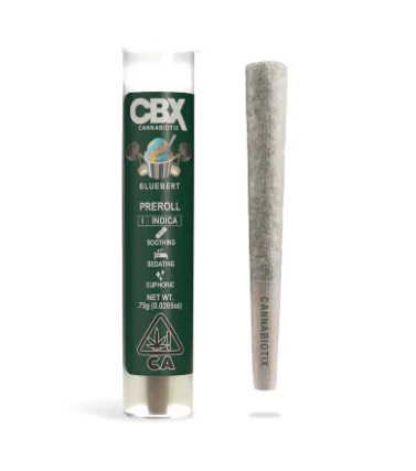 CBX: Cannabiotix - CBX - Preroll - Bluebert - .75g Main Image