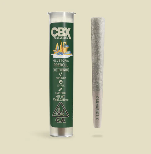 CBX: Cannabiotix - CBX - Preroll - Gluetopia - .75g Main Image