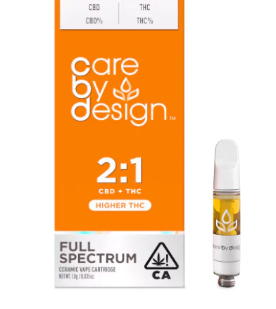 Care By Design - Care By Design - Cartridge - 2:1 CBD:THC - Full Spectrum - 1g Main Image