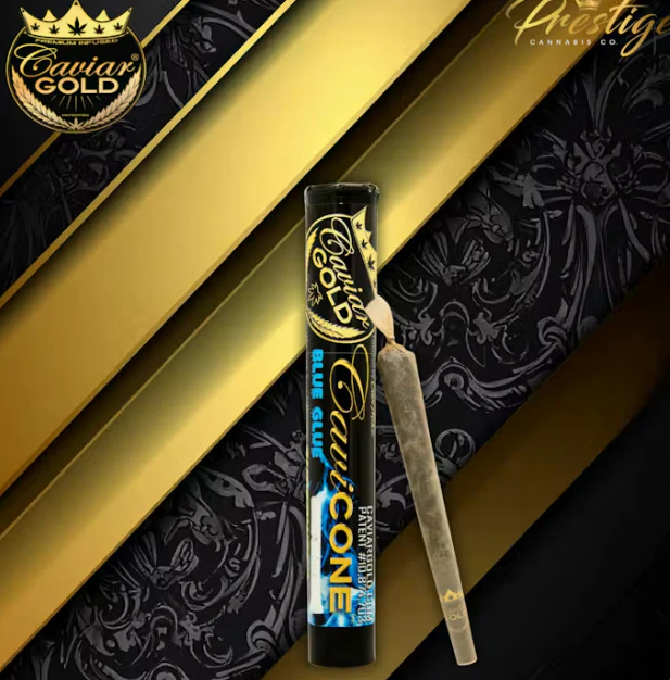 Caviar Gold - Caviar Gold - Infused Preroll - Blue Glue - 1.5g Main Image